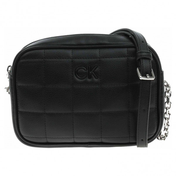detail Calvin Klein dámská kabelka K60K612331BEH Ck Black