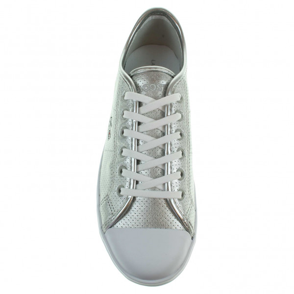 detail Lacoste Ziane Sneaker dámská obuv stříbrná