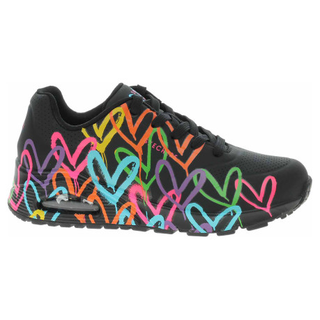 Skechers JGoldcrown: Uno - Highlight Love black - multi