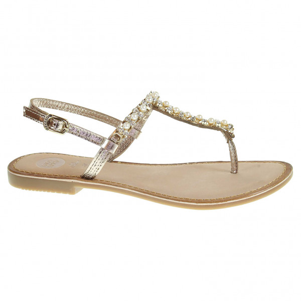 detail Gioseppo Suffisant dámské sandály zlaté