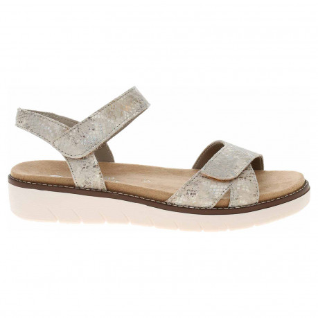 Dámské sandály Remonte D2049-62 beige kombi