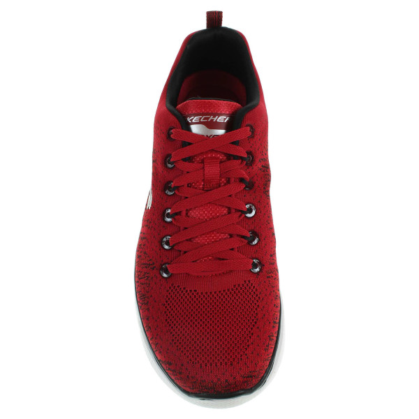 detail Skechers Perfect Game red-black