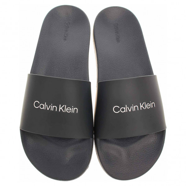 detail Pánské plážové pantofle Calvin Klein HM0HM00455 DW4 Calvin navy
