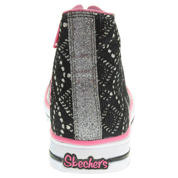 detail Skechers Magic Madness black-pink