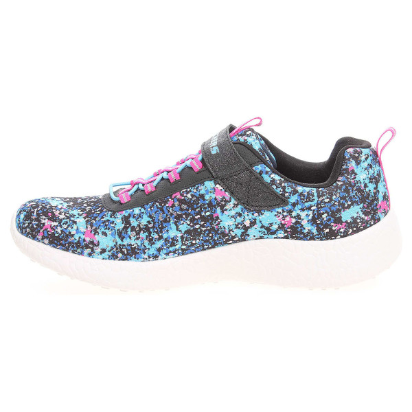 detail Skechers Burst Illuminations black-blue-pink