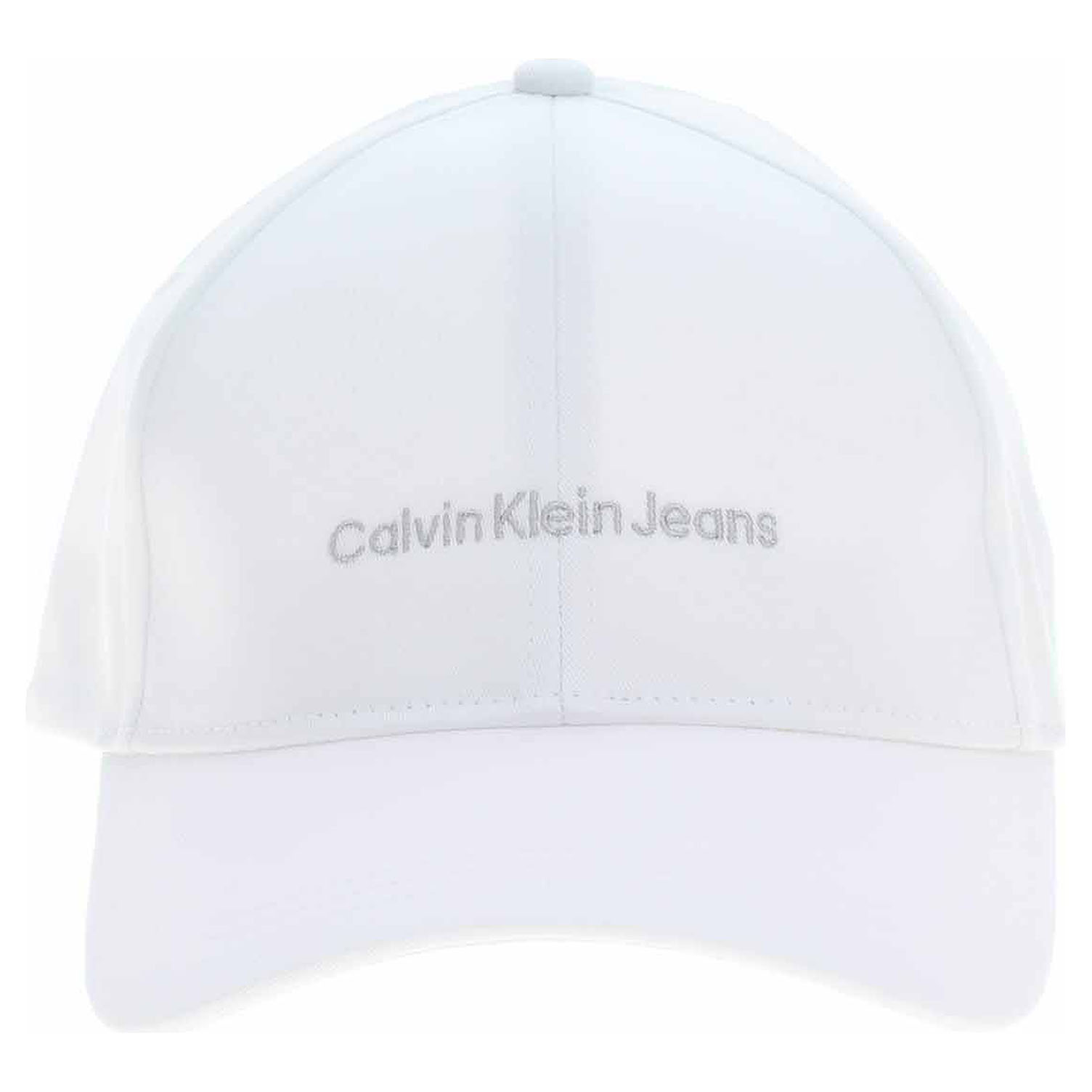 Calvin Klein dámská kšiltovka K60K6088490LI White-Silver Logo