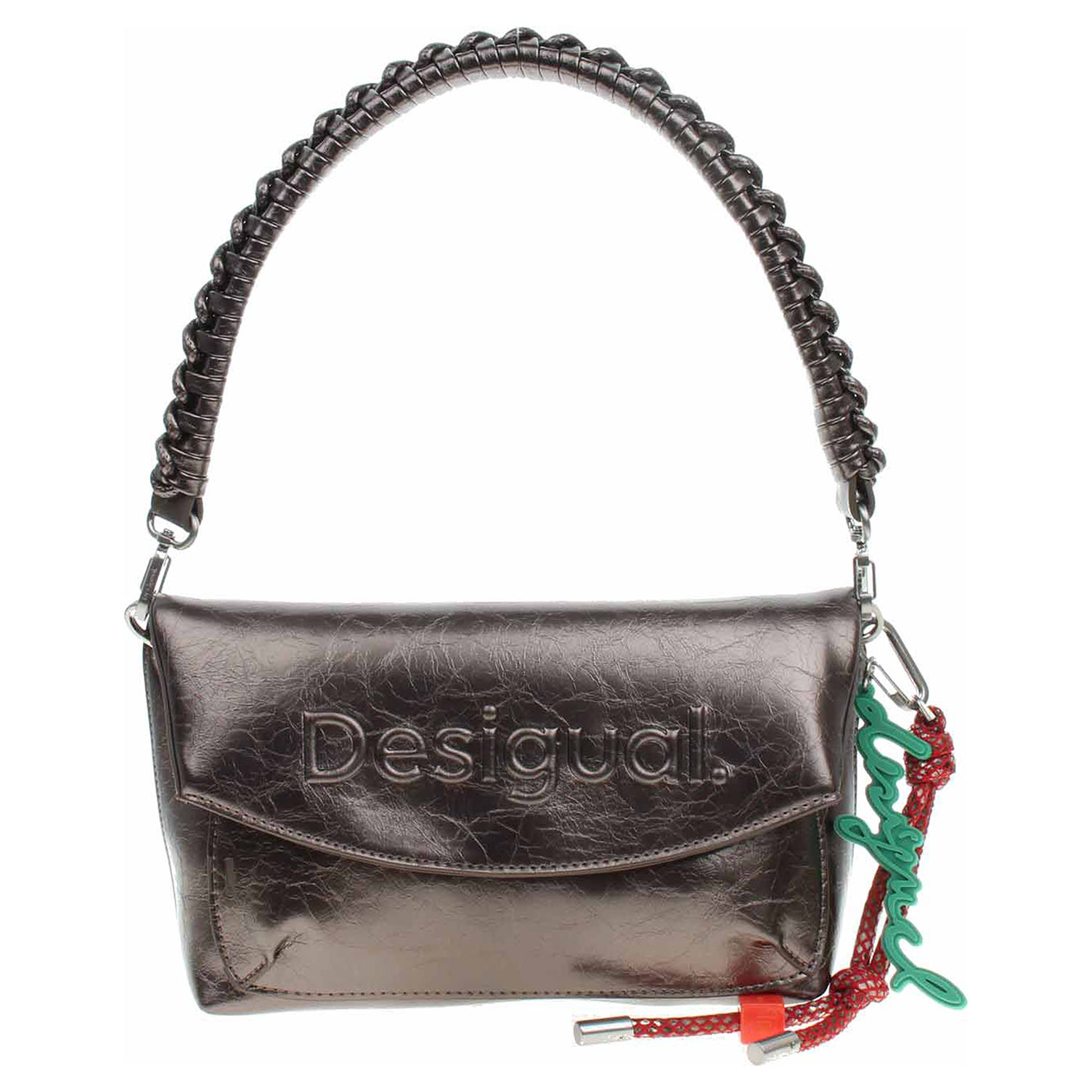 Desigual dámská kabelka 25WAXPAQ 9225 dark silver