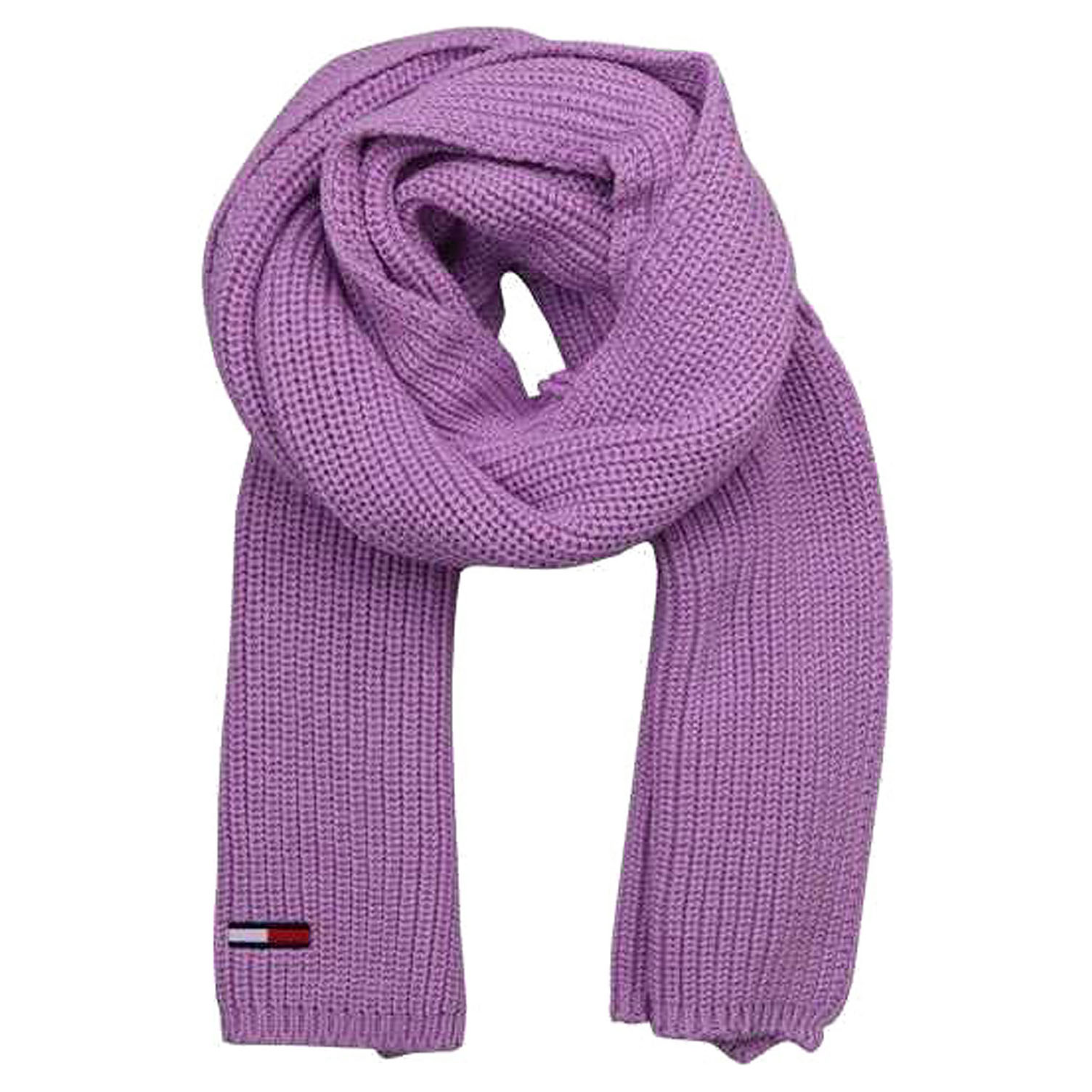 AW0AW07247 VFE orchid bouquet dámská šála zimní, bavlna/acryl Tommy Hilfiger