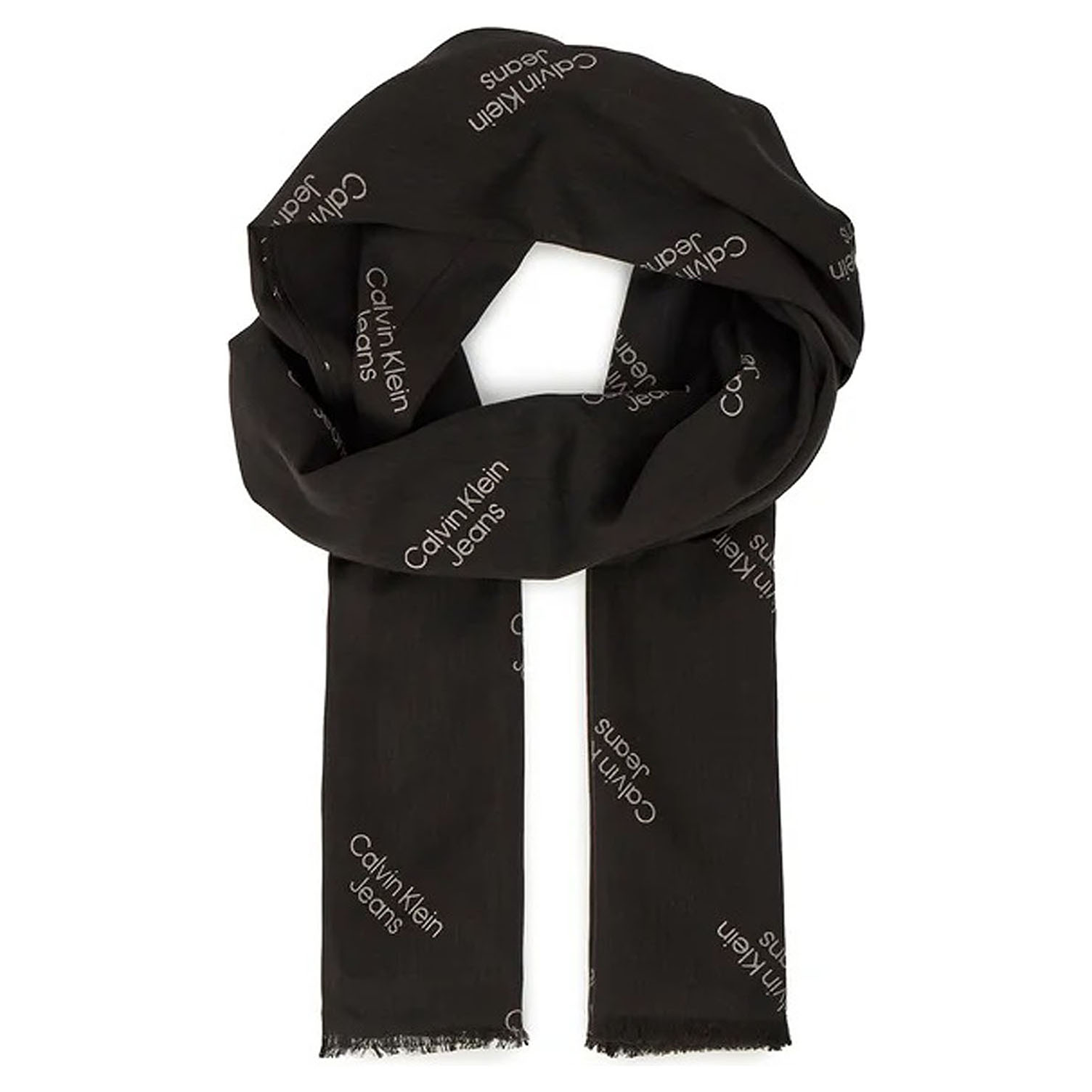 Calvin Klein dámská šála K60K611982 0GK Allover Print