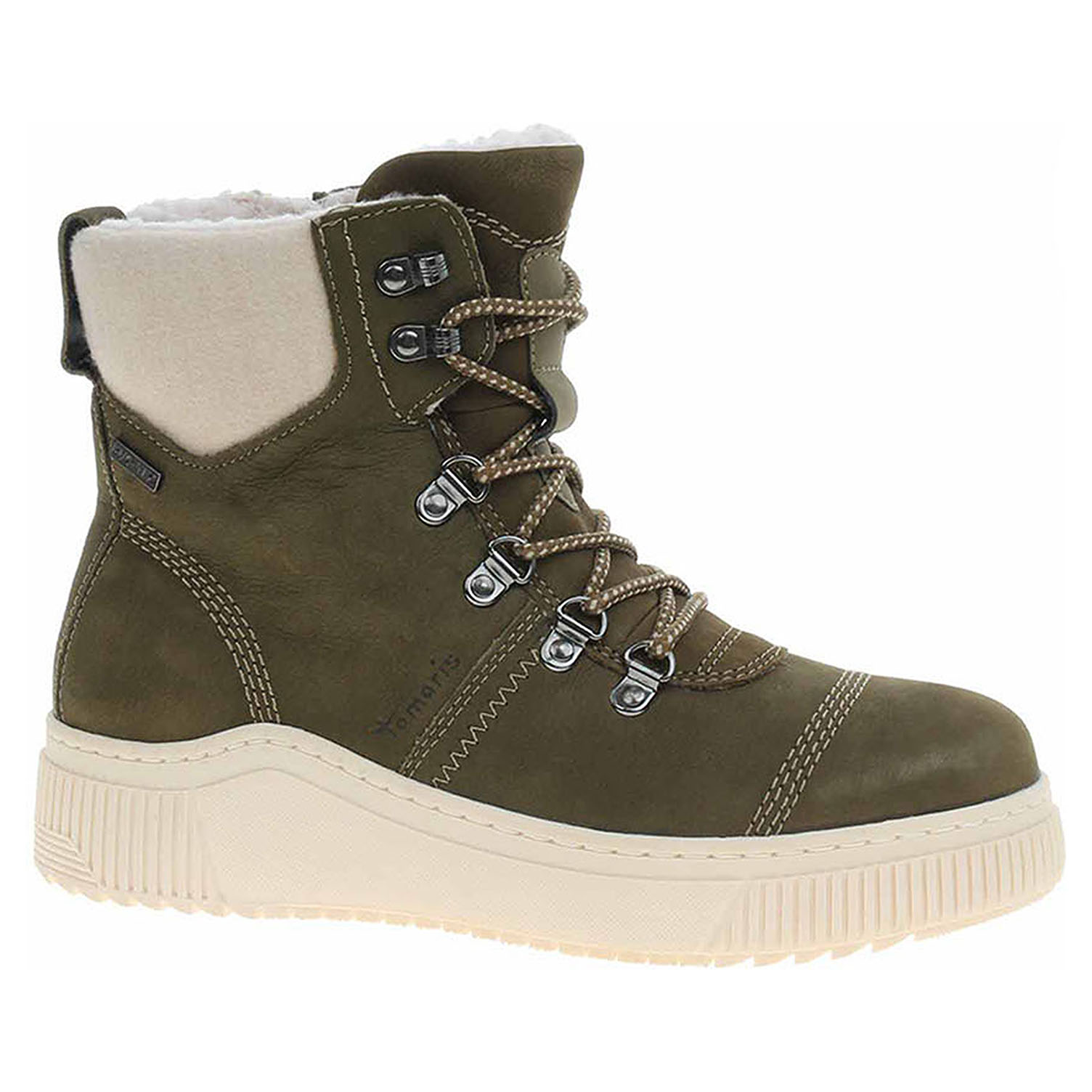 Dámská kotníková obuv Tamaris 8-86219-29 khaki