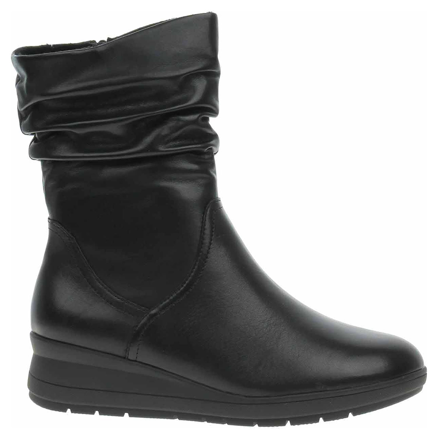 Dámské polokozačky Jana 8-25721-45 black 41