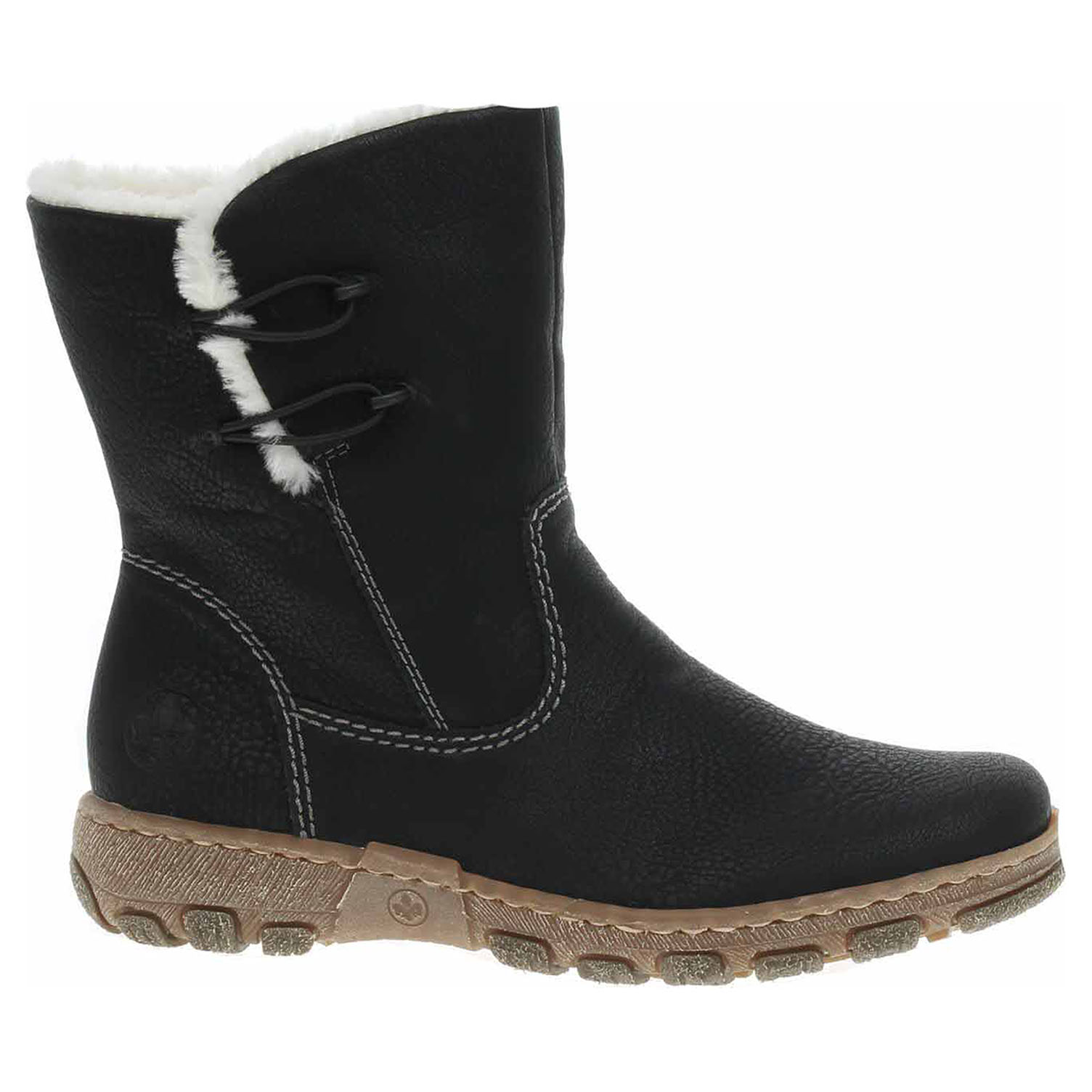 Dámské polokozačky Rieker Z0172-00 schwarz 41