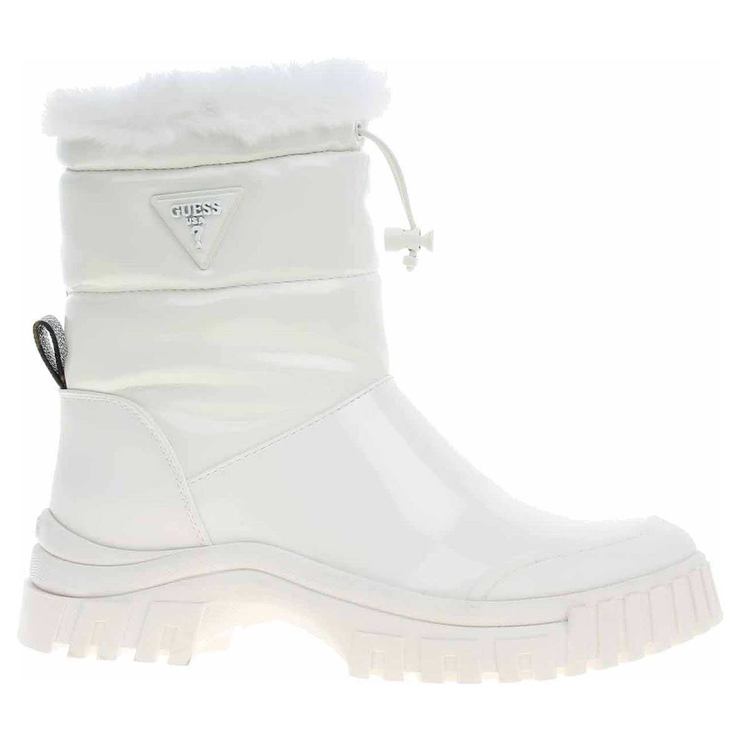Dámské polokozačky Guess FL8LO2PAT10-WHITE 41