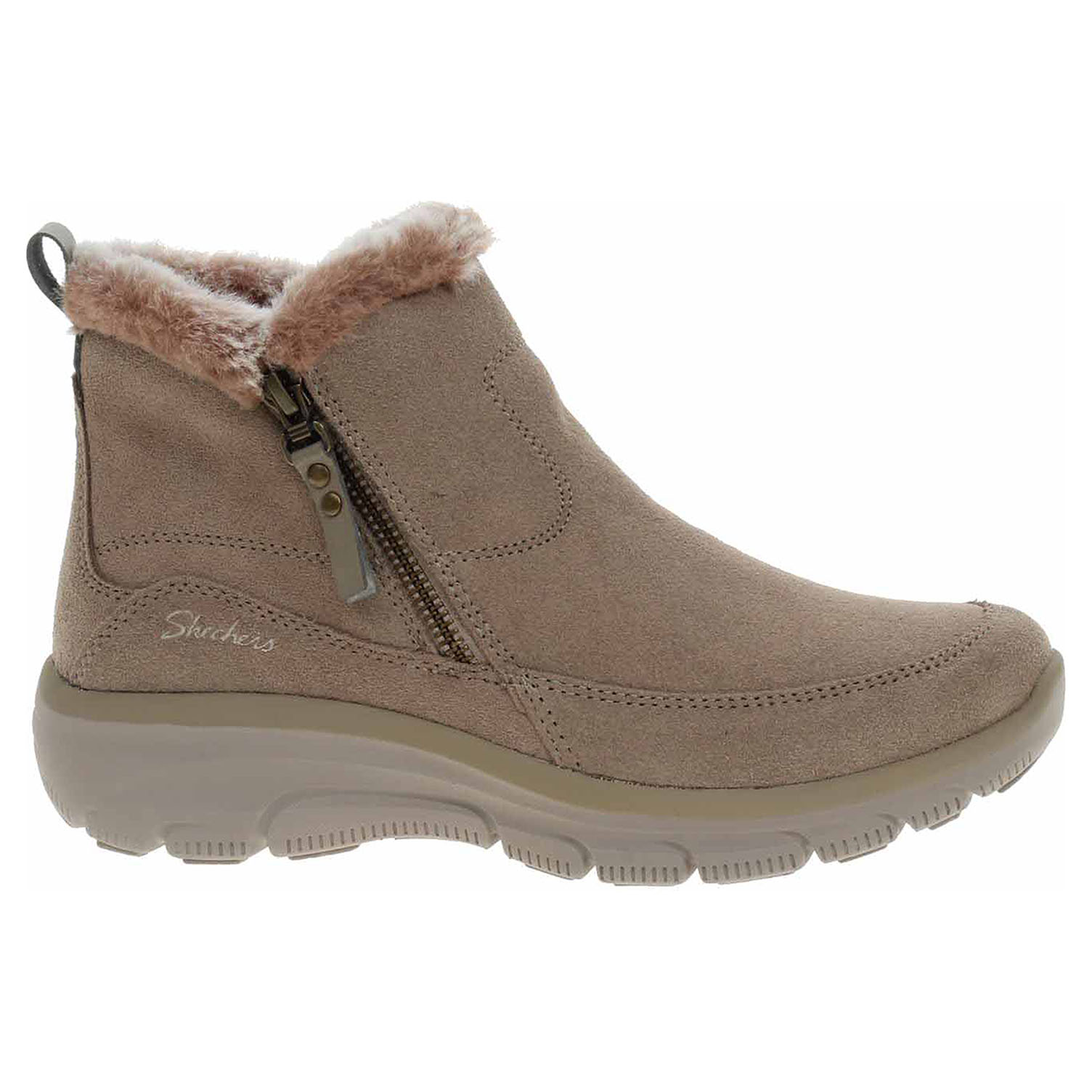 Relaxed Fit: Easy Going - Cool Zip! taupe 38