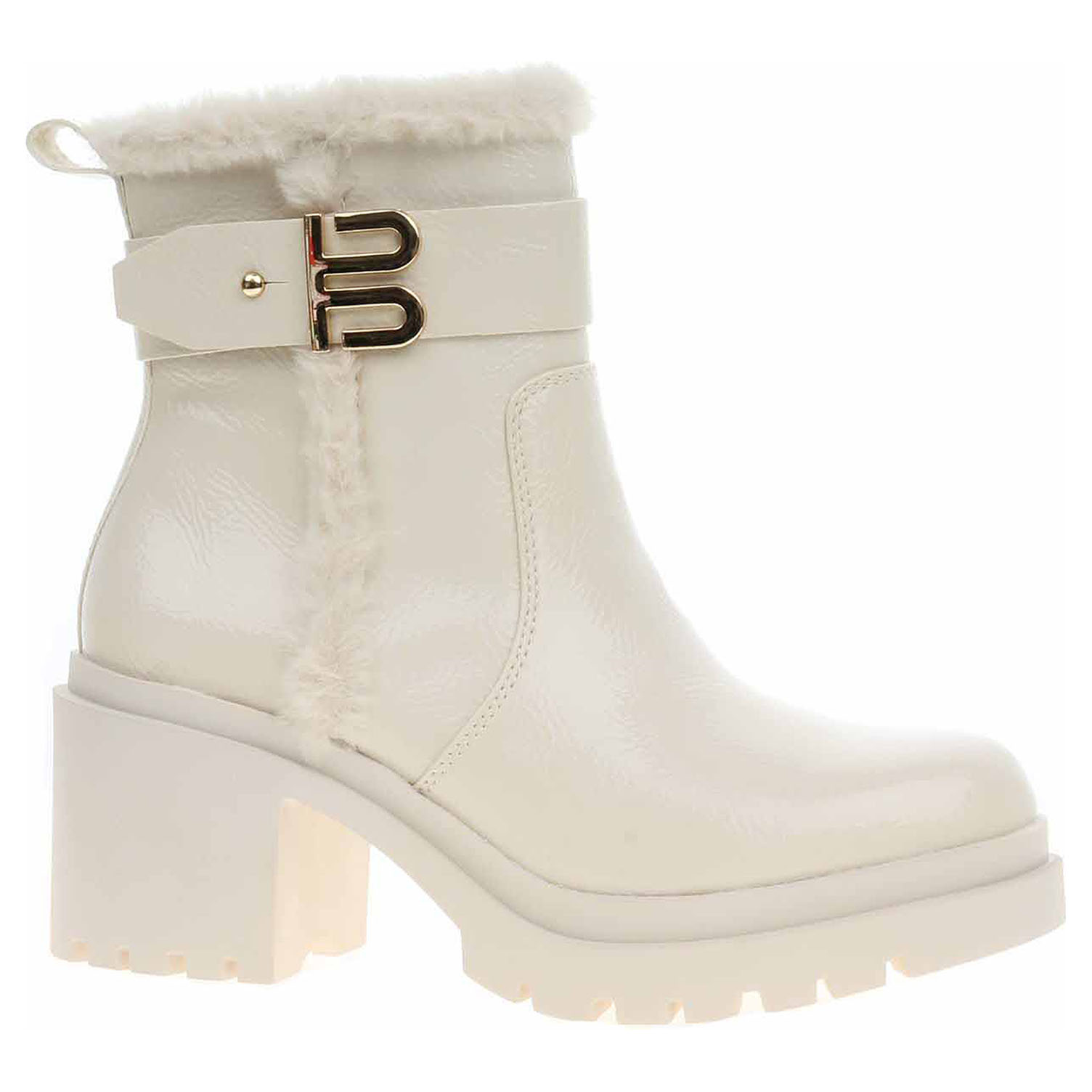 Dámské polokozačky Bagatt D31-AMH50-5769 2121 offwhite 40