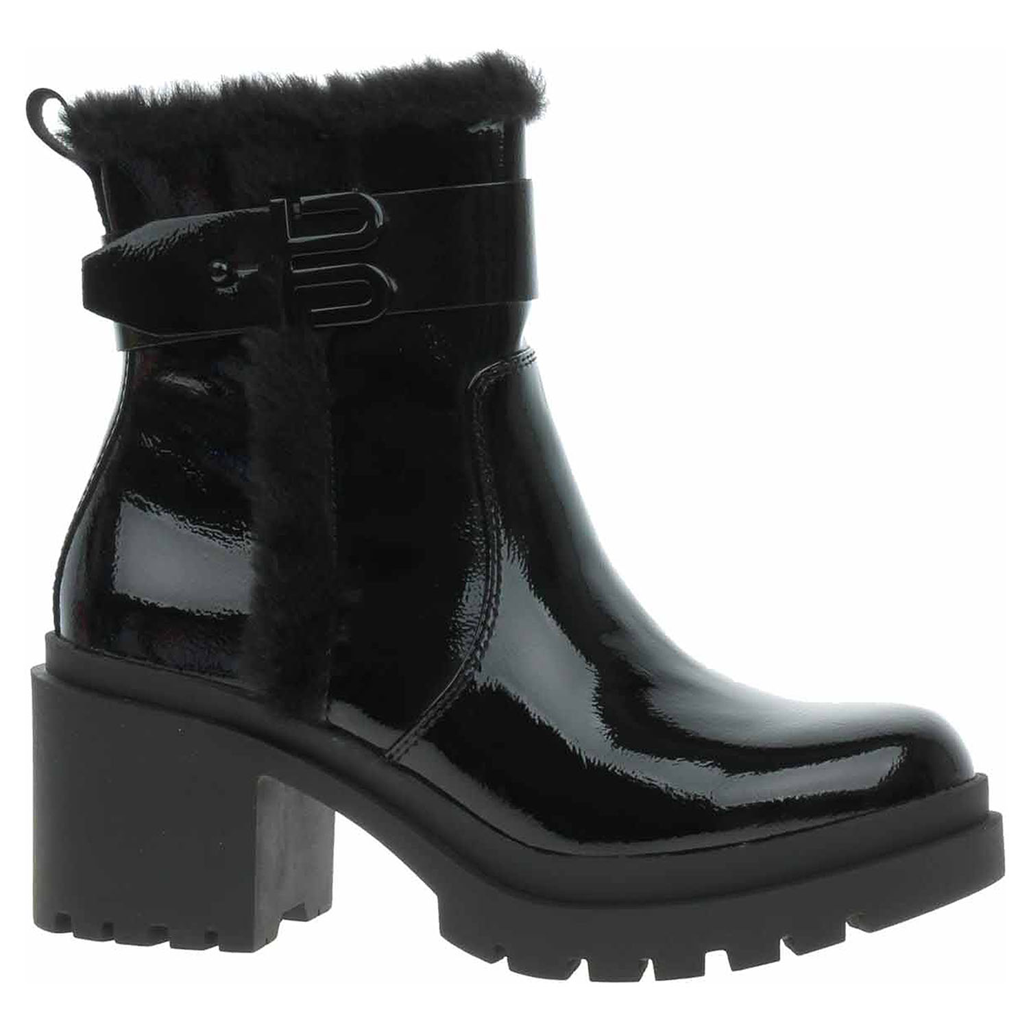 Dámské polokozačky Bagat D31-AMH50-5769 1010 black 41