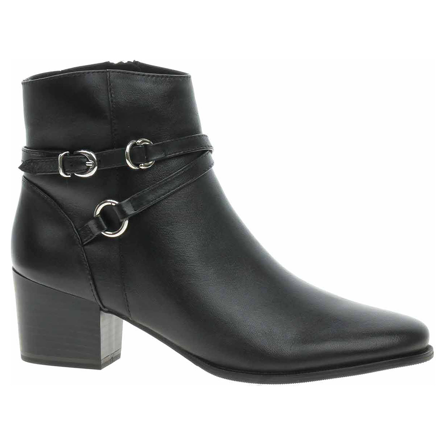 Dámské polokozačky Caprice 9-25303-45 black nappa 38,5