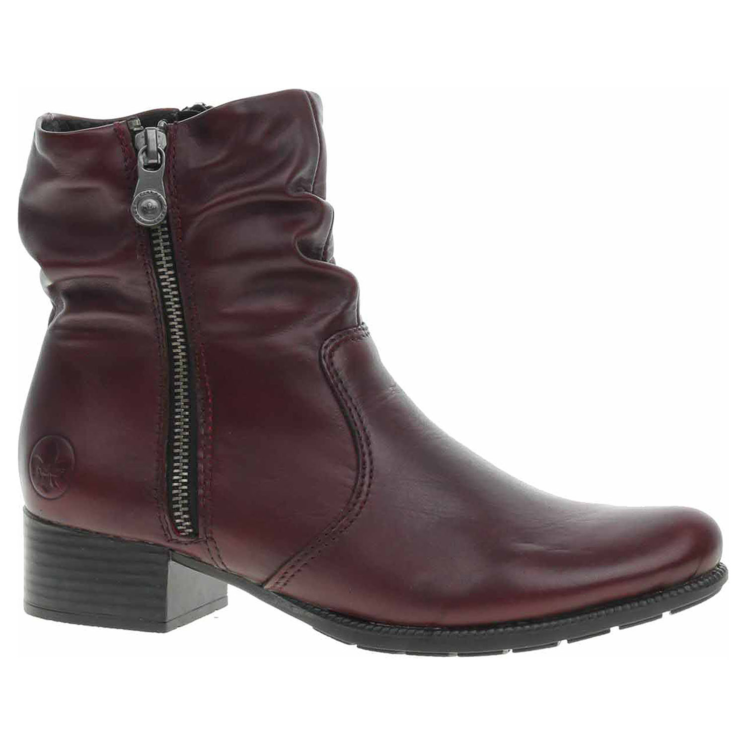 Dámské polokozačky Rieker 78656-35 rot 39