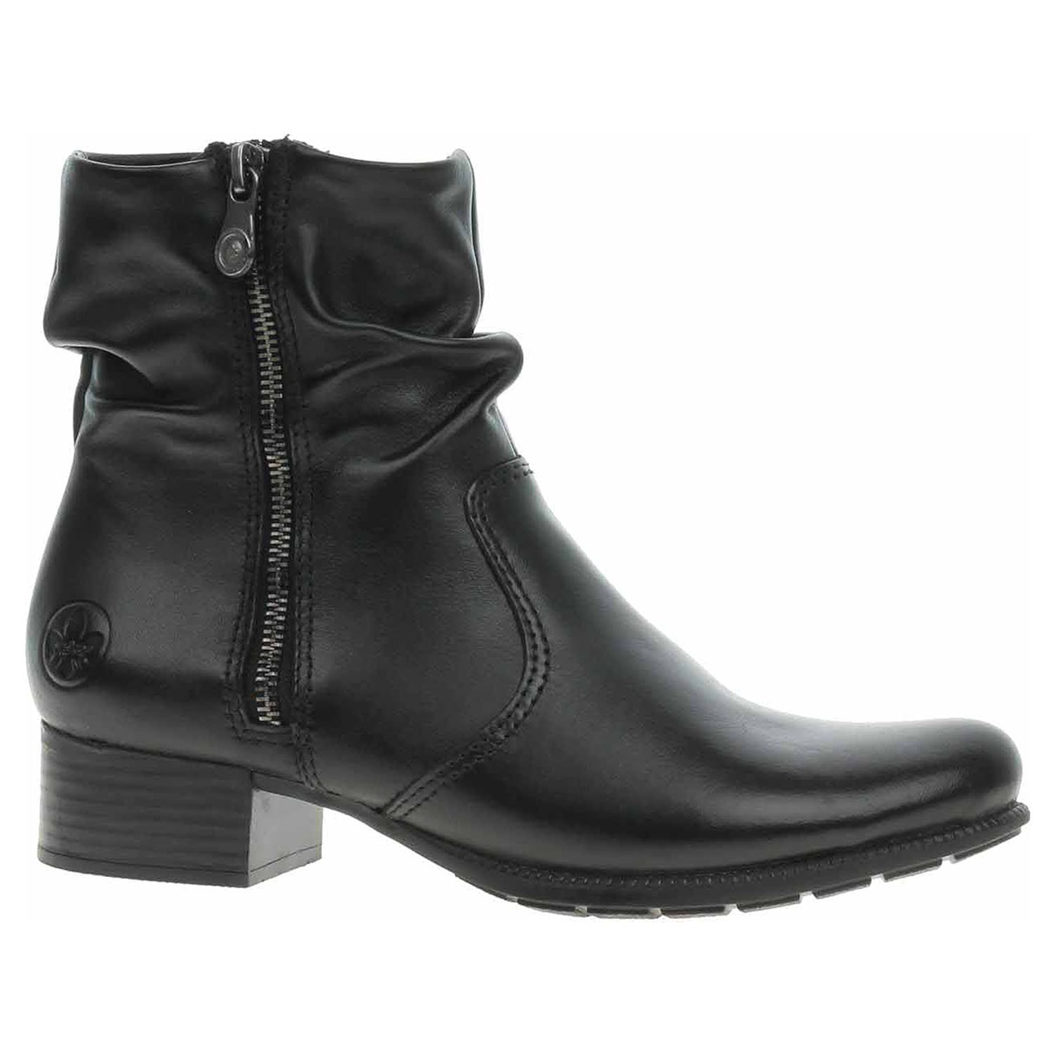 Dámské polokozačky Rieker 78656-00 schwarz 38