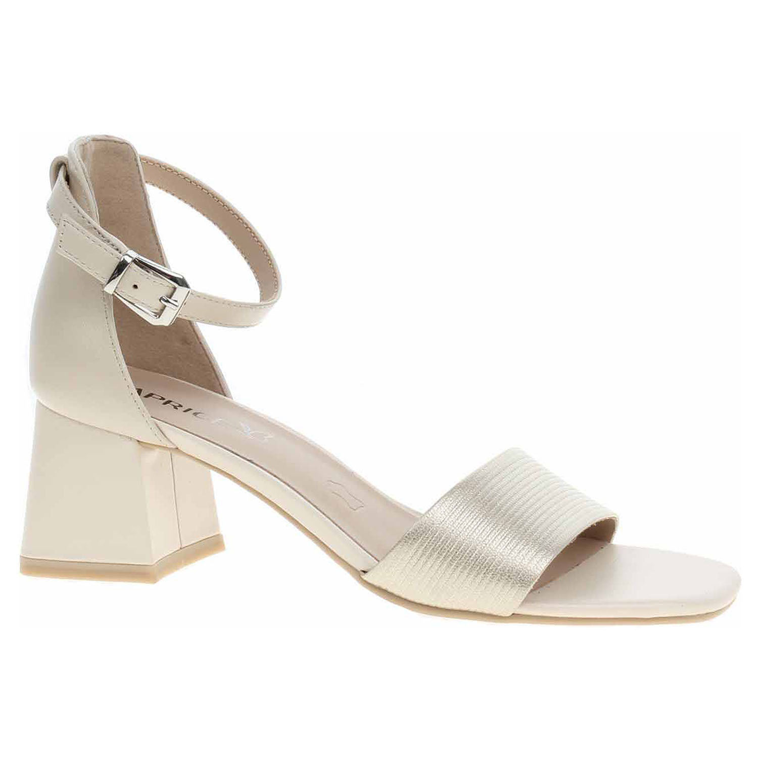 Dámská společenská obuv Caprice 9-28302-42 cream comb 40