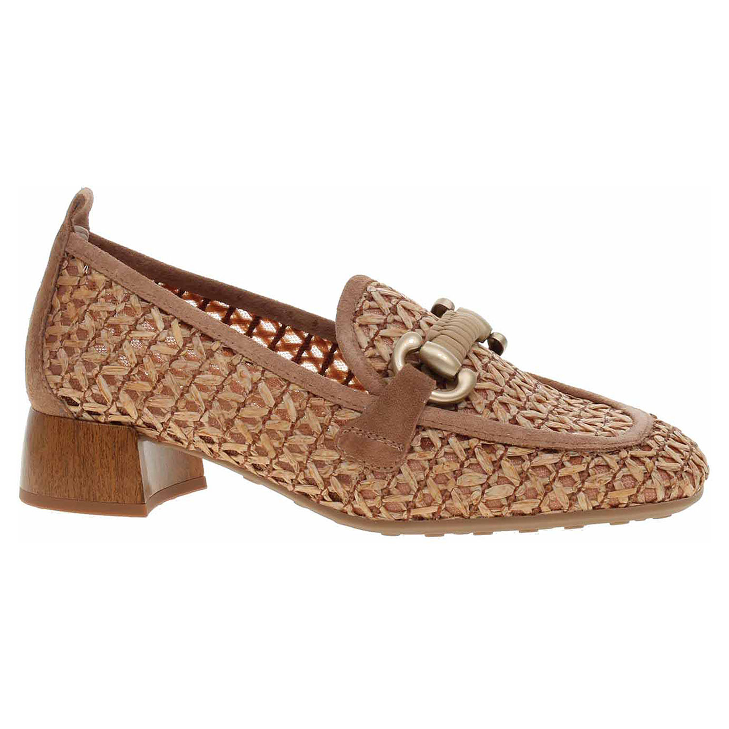 Dámské mokasiny Histanitas RHV264828 desert-almond 37