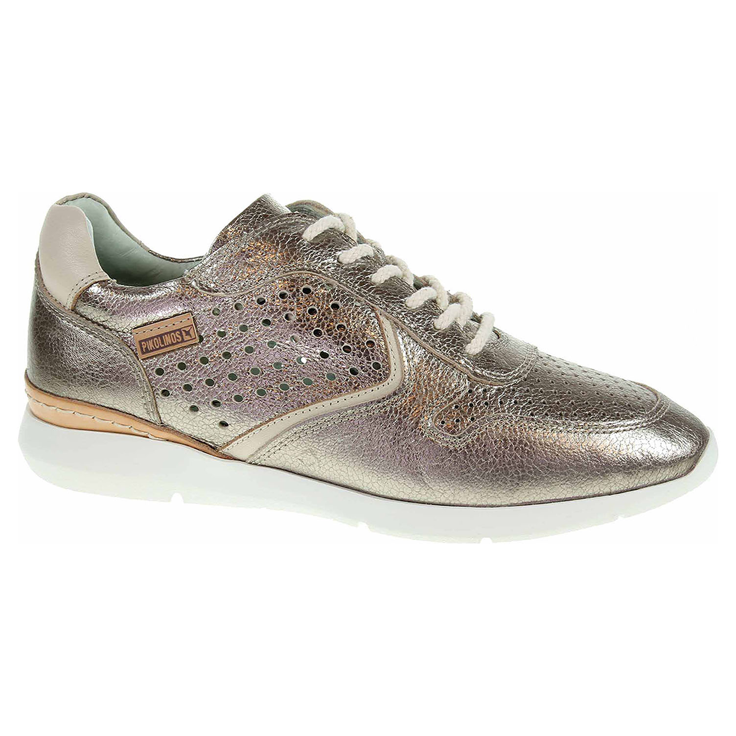 W0R-6723CL stone módní dámské polobotky, šněrování Pikolinos