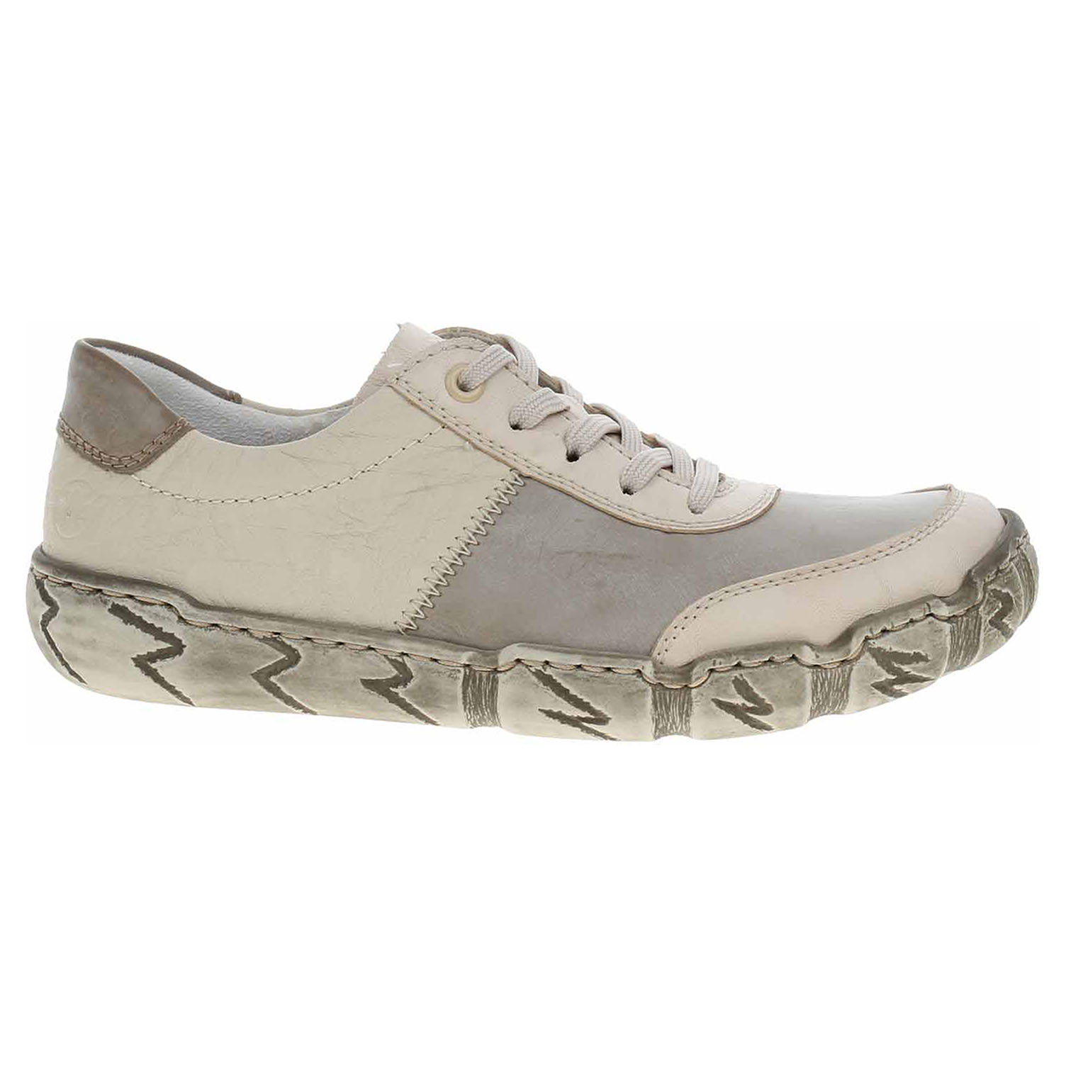 Dámské polobotky Rieker L0303-60 beige kombi 38