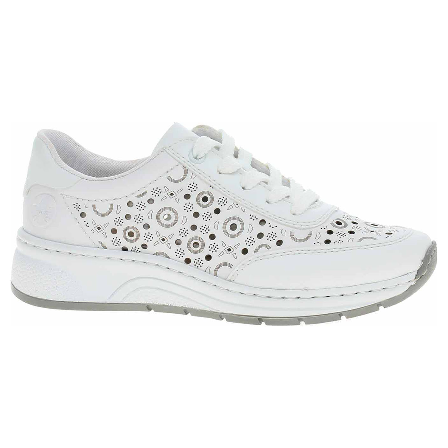 Dámské polobotky Rieker N6506-80 weiss 40