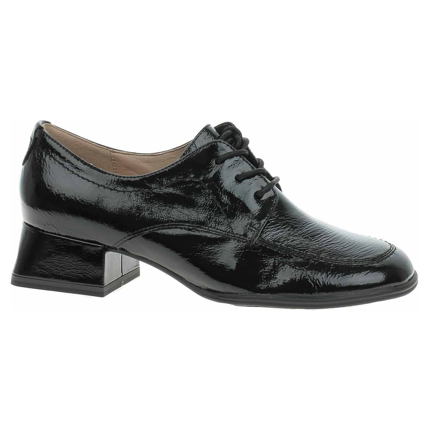 Dámské polobotky Caprice 9-23306-43 black naplak 37,5