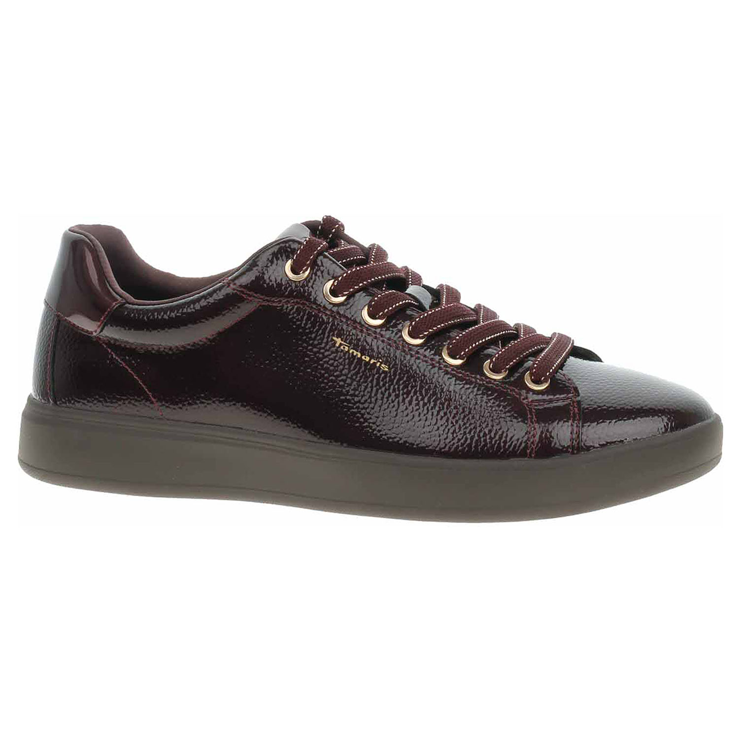 Dámské polobotky Tamaris 1-23720-43 burgundy patent 42