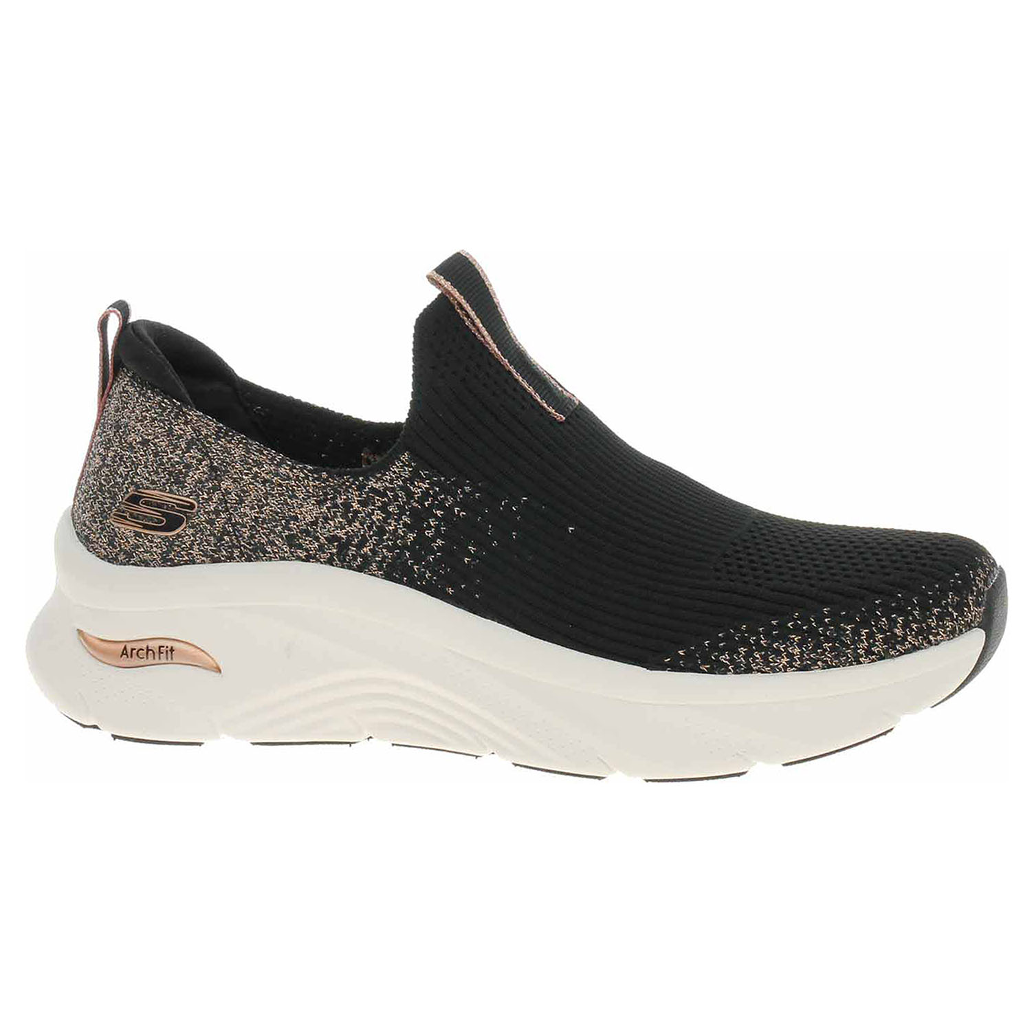 Skechers Relaxed Fit: Arch Fit D'Lux - Glimmer Dust black