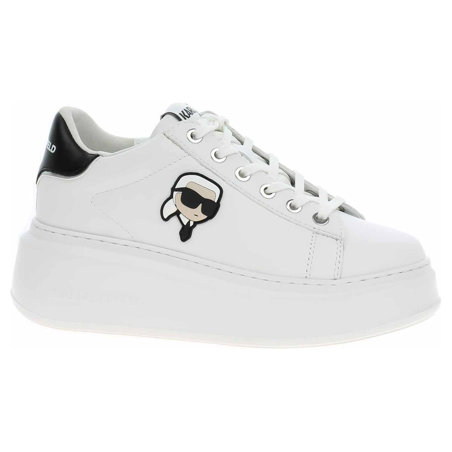 Dámská obuv Karl Lagerfeld KL63530N 011 White Lthr 39