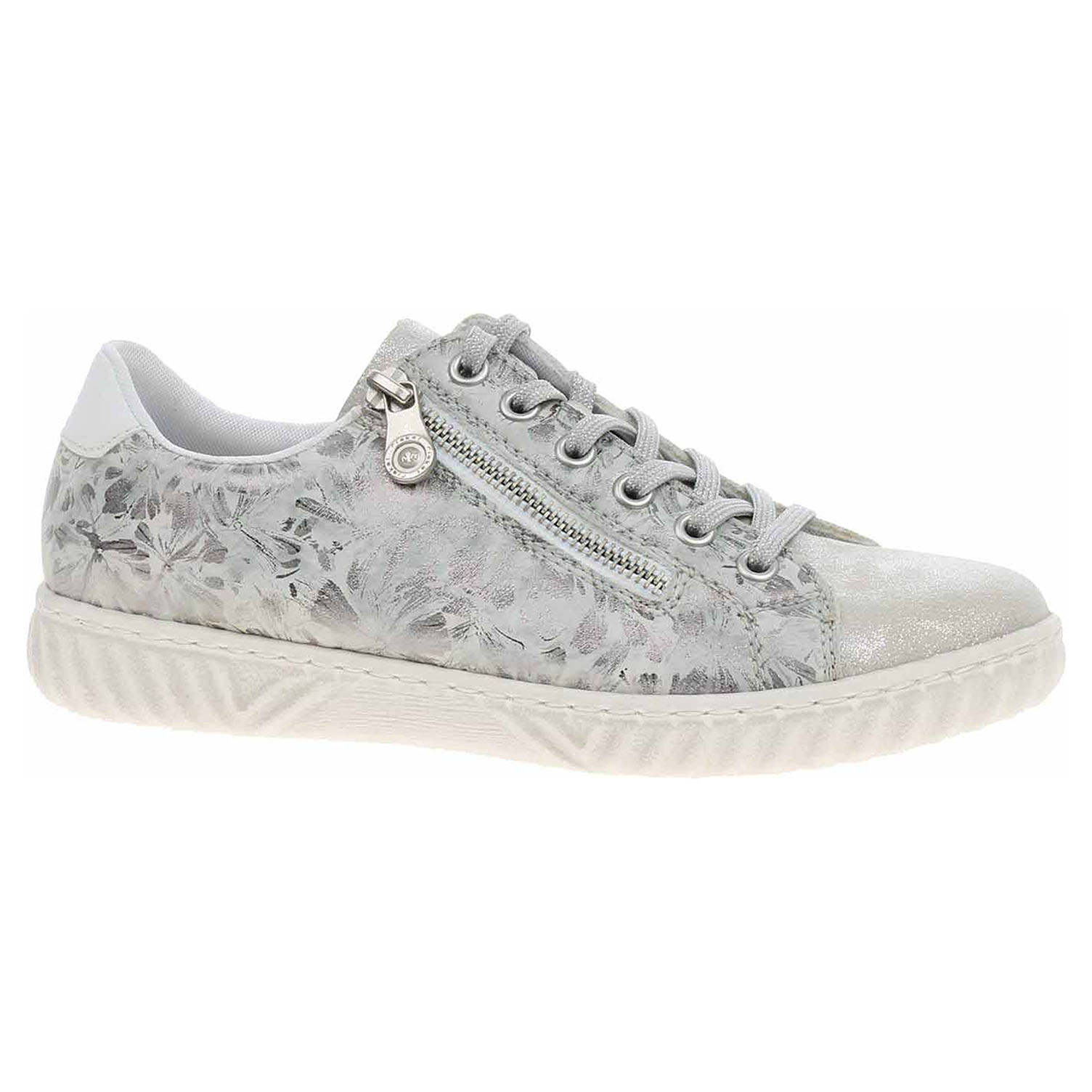 Dámská obuv Rieker N0900-90 silber-platin 38