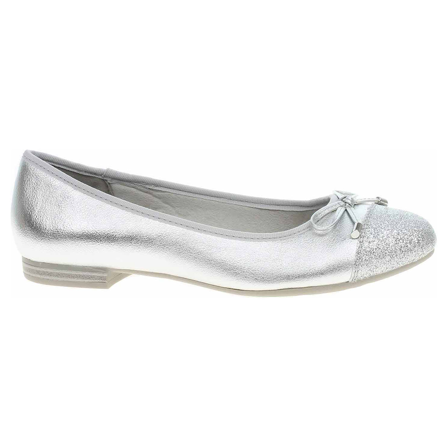 Dámské baleriny Marco Tozzi 2-82100-42 silver comb 40