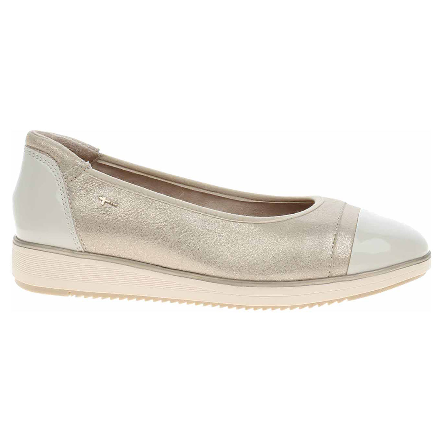Dámské baleriny Tamaris 8-82200-44 beige-gold 41
