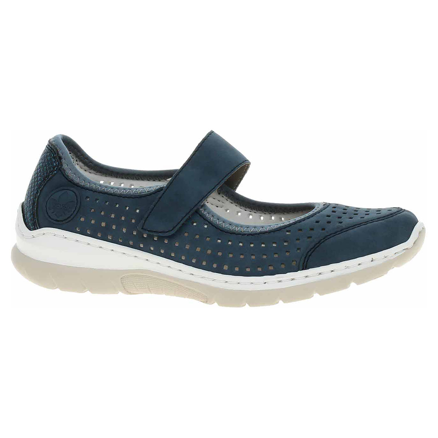 Dámské baleriny Rieker L32B5-14 blau 37