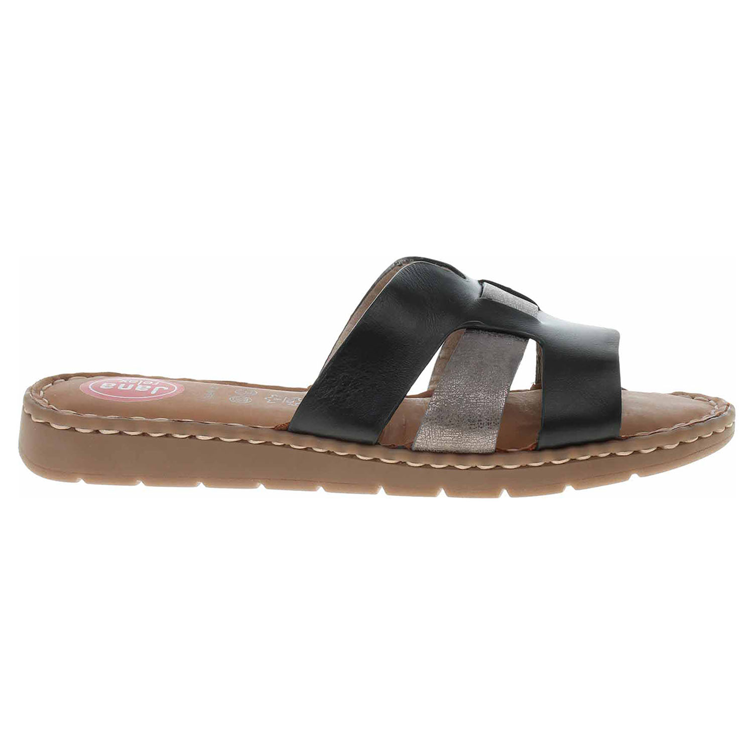 Ecco Dámské pantofle Jana 8-27108-28 black 23601088