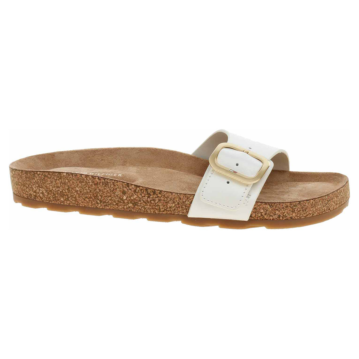 Dámské pantofle Tommy Hilfiger FW0FW09344 YBL Ecru 41