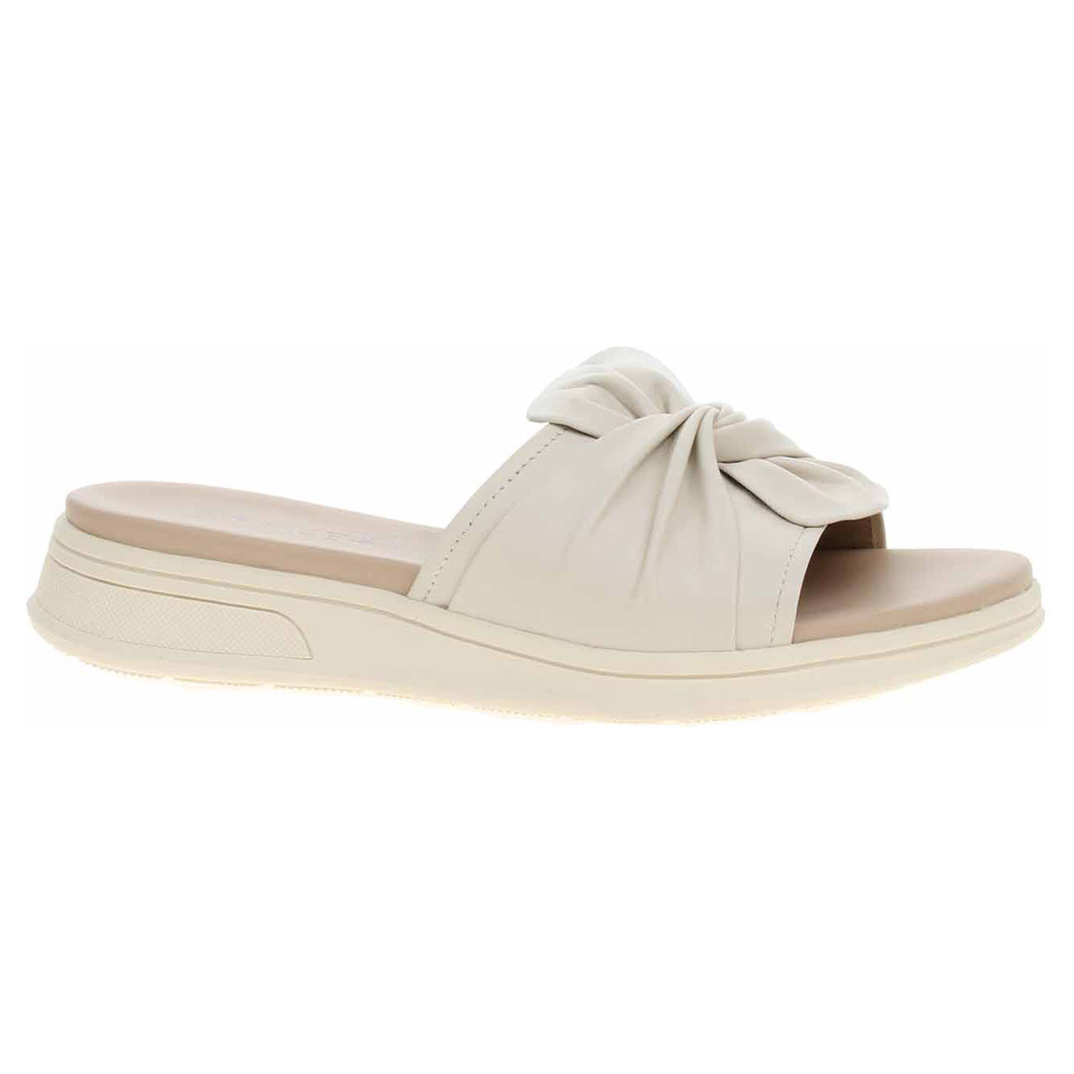 Dámské pantofle Caprice 9-27208-46 offwhite nappa 36