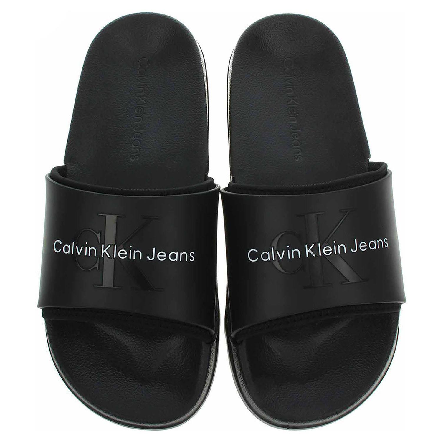 Dámské plážové pantofle Calvin Klein YW0YW00585 BDS Black