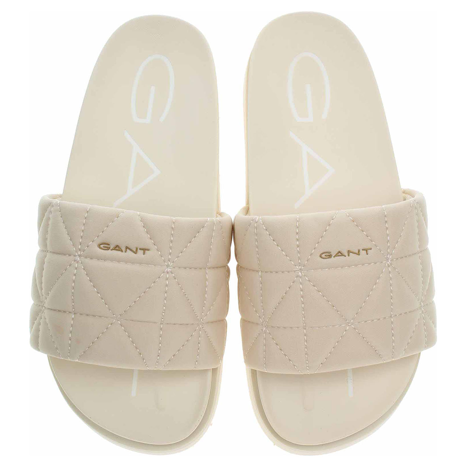 Gant dámské plaážové pantofle 28507599 G125 cream 37