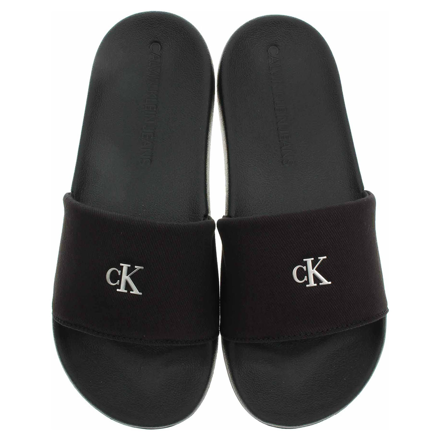 Dámské plážové pantofle Calvin Klein YW0YW01713 0GJ Triple Black 37