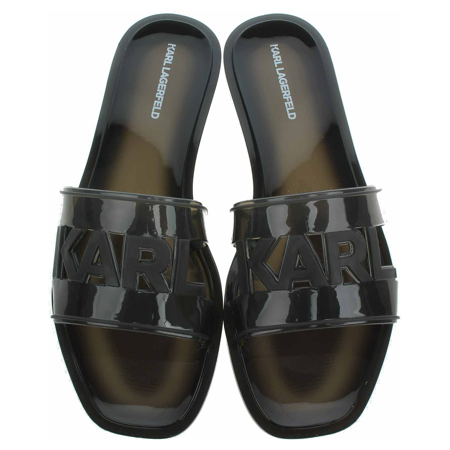 Karl Lagerfeld dámské plážové KL80005T V00 Black Rubber 40