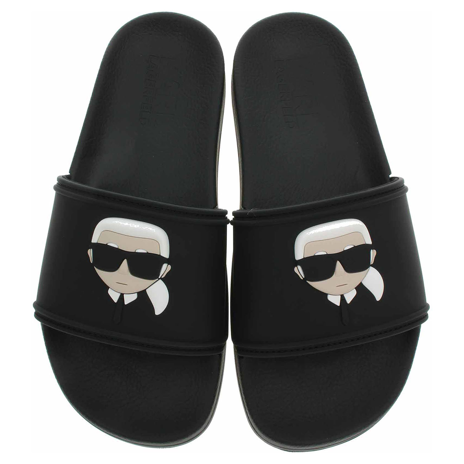 Karl Lagerfeld dámské plážové KL80905A V00 Black Rubber 37