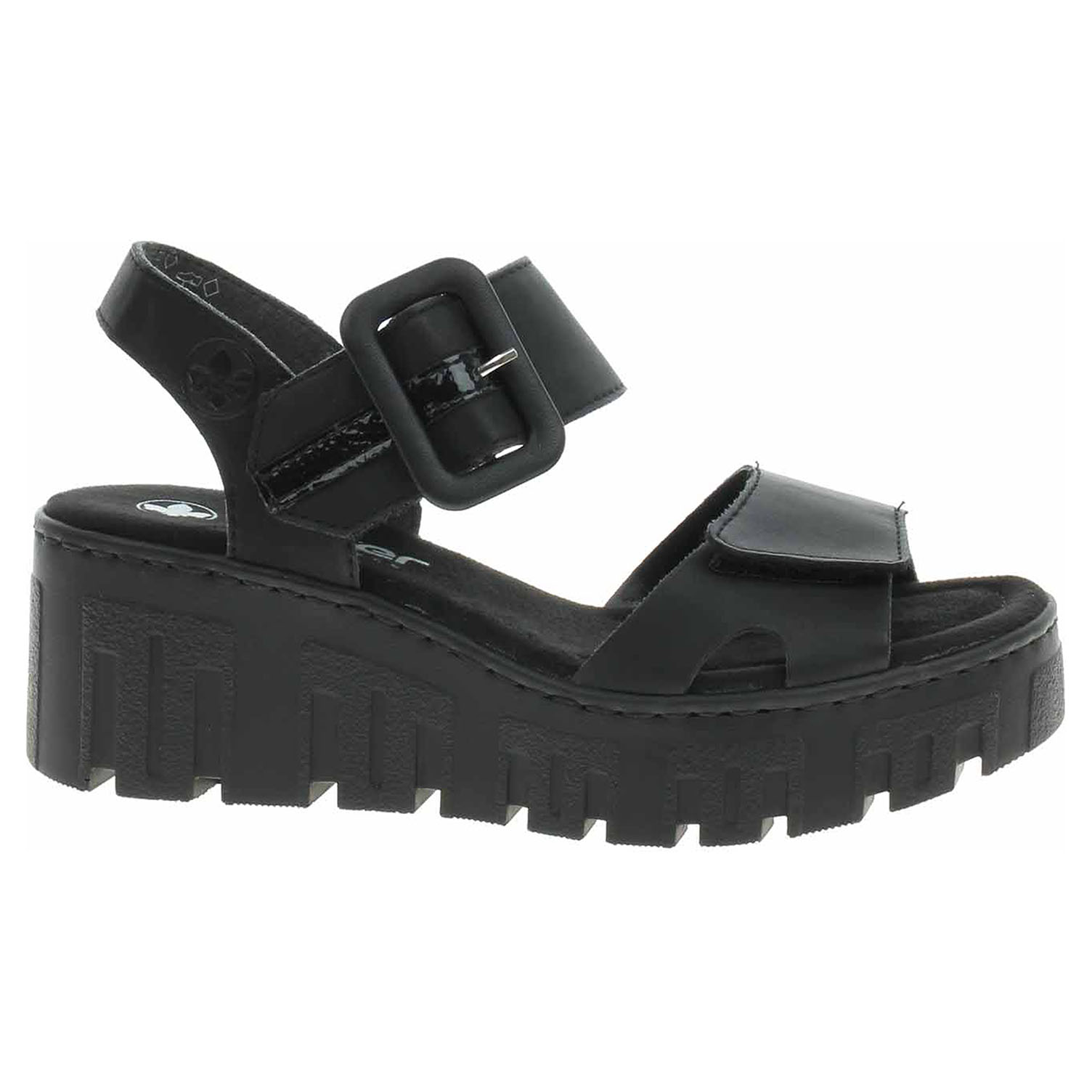Dámské sandály Rieker 68050-00 schwarz 39