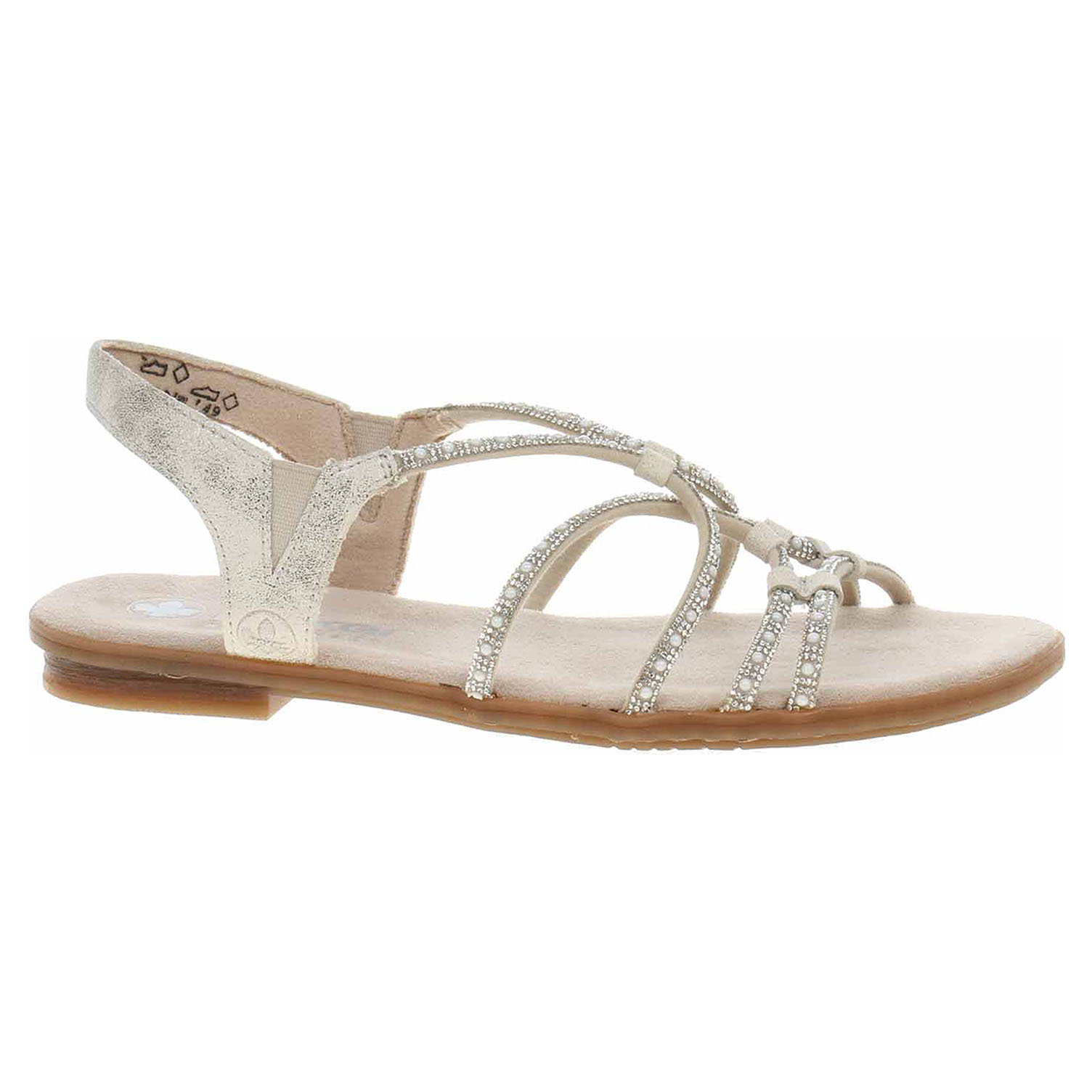 Dámské sandály Rieker 64270-60 beige 41