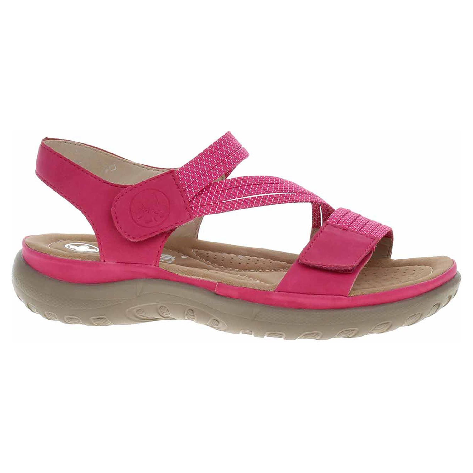 Dámské sandály Rieker 64870-31 rosa