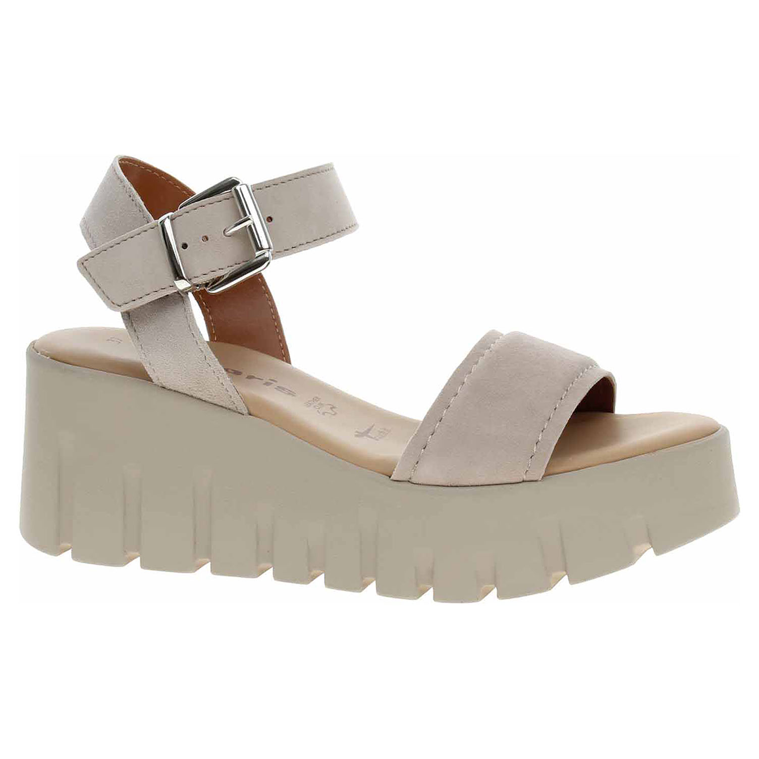 Dámské sandály Tamaris 1-28712-42 taupe suede 41