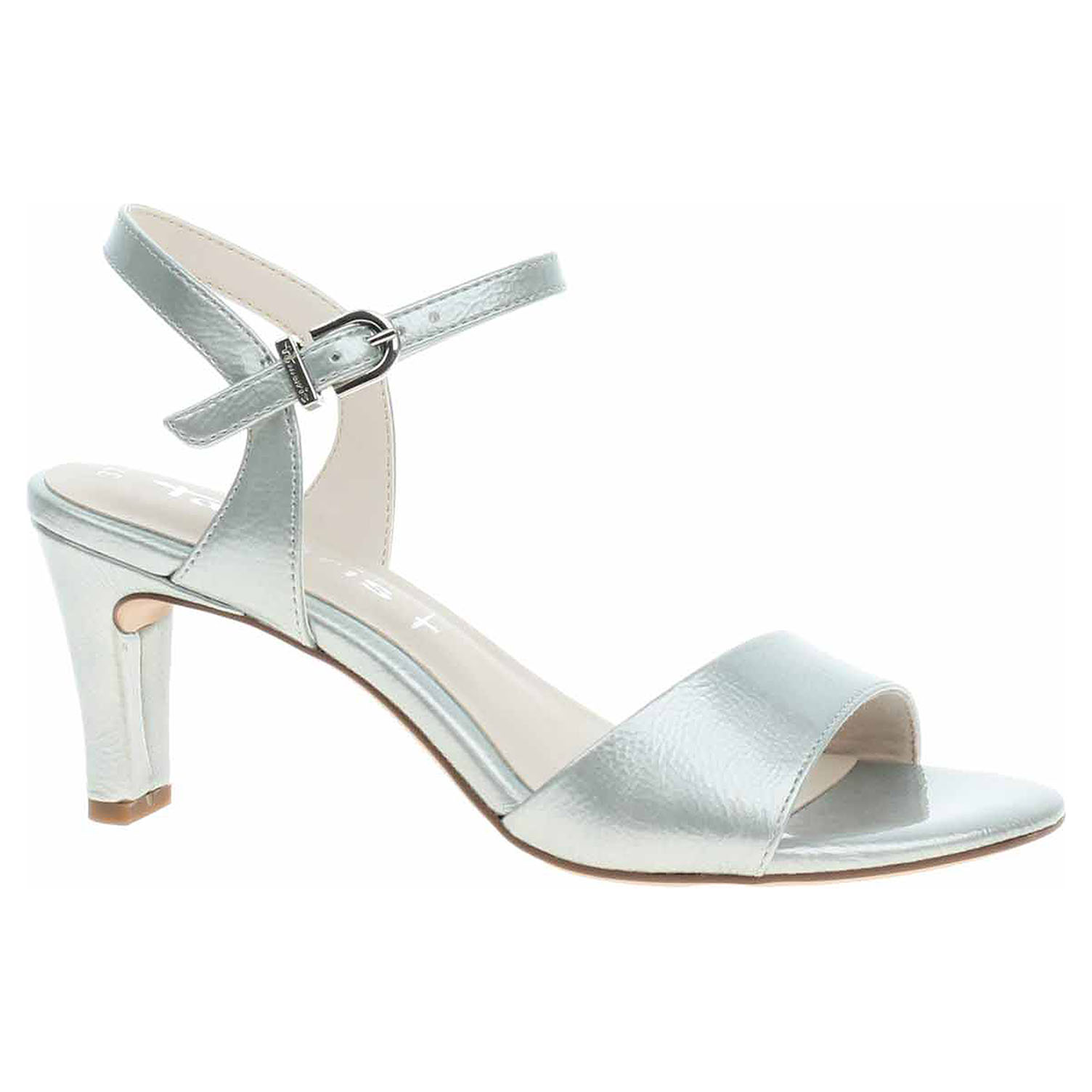 Dámská společenská obuv Tamaris 1-28008-42 lt blue patent 37