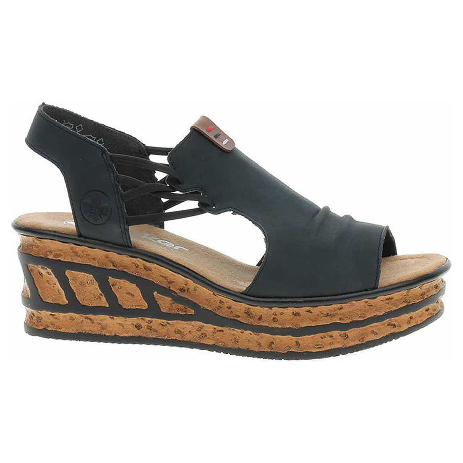 Dámské sandály Rieker 68175-14 blau 38